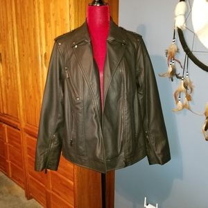 Ellos BRAND NEW Leather Like Jacket